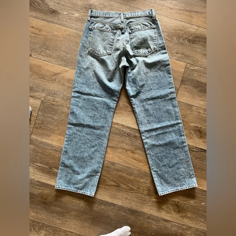 NWT Just Black Denim Straight Relaxed fit medium wash distressed high rise - Picture 4 of 11